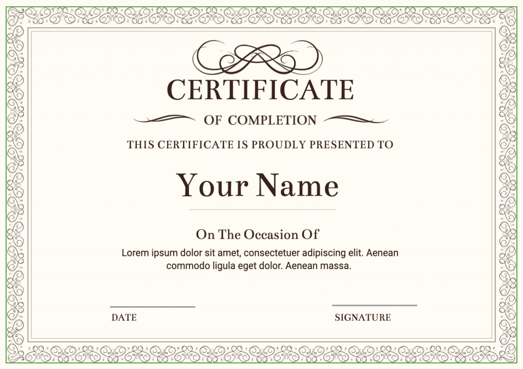 Certificates | Design Online - WePrint.ie | Online Printing Ireland