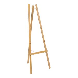 Wooden display easel